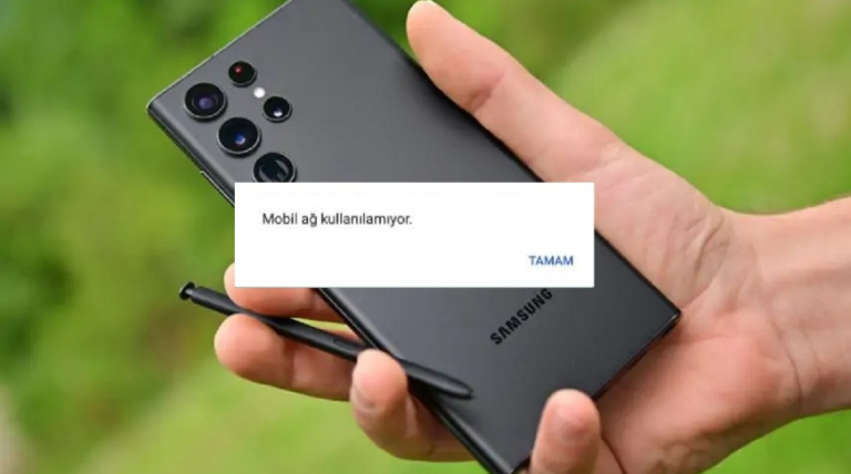 hücresel ağa erişilemiyor